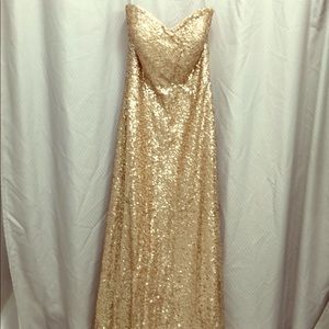 Brides maid dress size 8 but was altered